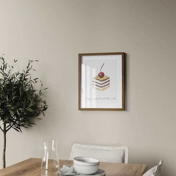 Ikea RÖDALM - Frame, walnut effect, 40x50 cm