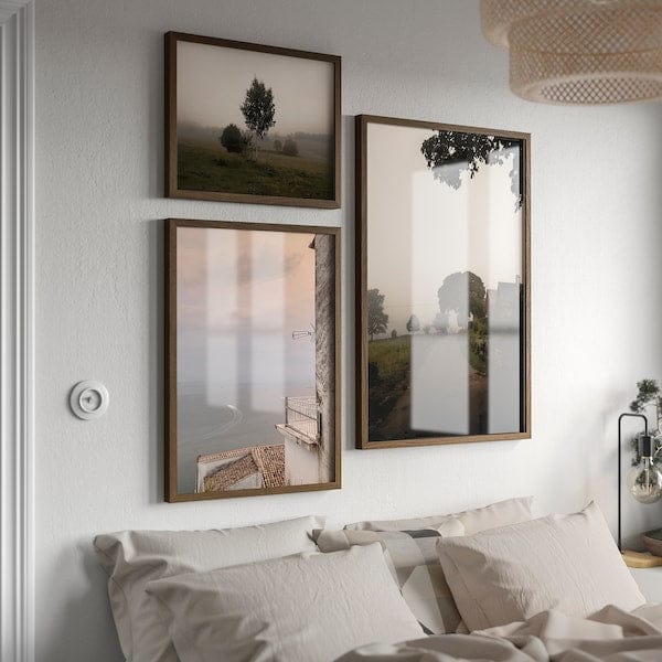 Ikea RÖDALM - Picture frame, walnut effect,70x100 cm