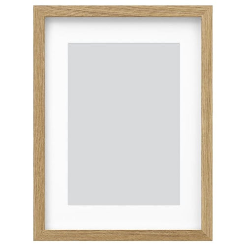 RÖDALM - RÖDALM Frame, oak effect, 30x40 cm