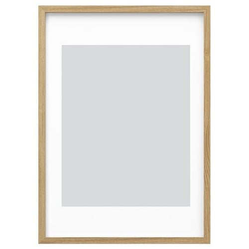 RÖDALM - RÖDALM Frame, oak effect, 50x70 cm