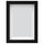 RÖDALM - RÖDALM Frame, black, 13x18 cm