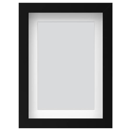 RÖDALM - RÖDALM Frame, black, 13x18 cm