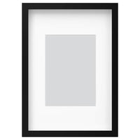RÖDALM frame, black, 21x30 cm