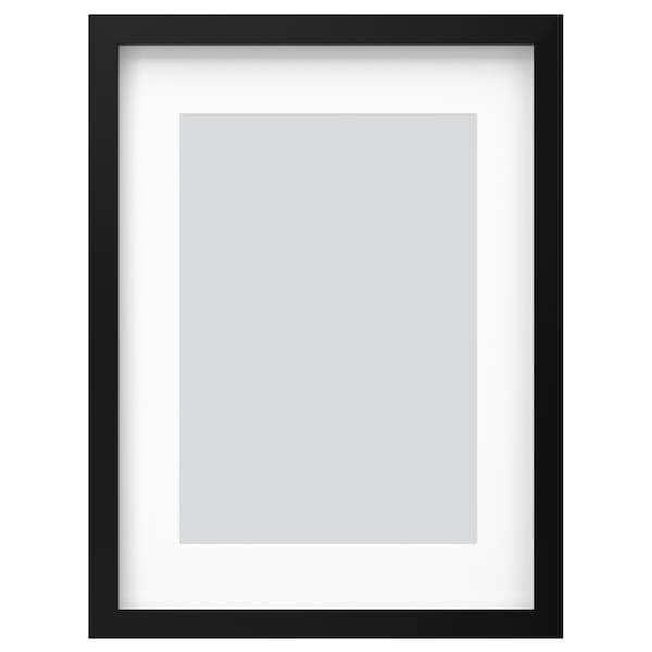 RÖDALM - Frame, black, 30x40 cm