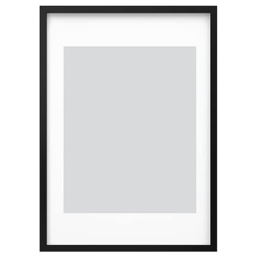 RÖDALM - RÖDALM Frame, black, 50x70 cm