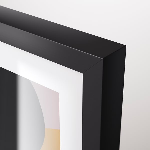 RÖDALM - RÖDALM Frame, black, 50x70 cm