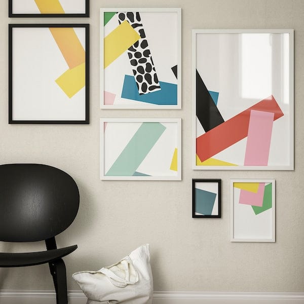 Ikea RÖDALM - Frame, black, 50x70 cm