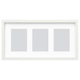 RÖDALM frame for 3 pictures, white, 55x28 cm