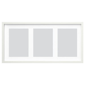 Ikea RÖDALM - Frame for 3 pictures, white, 81x40 cm