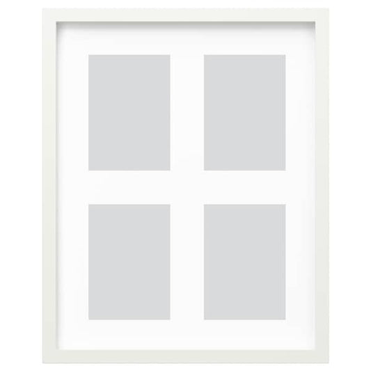 RÖDALM - Frame for 4 pictures, white, 40x50 cm