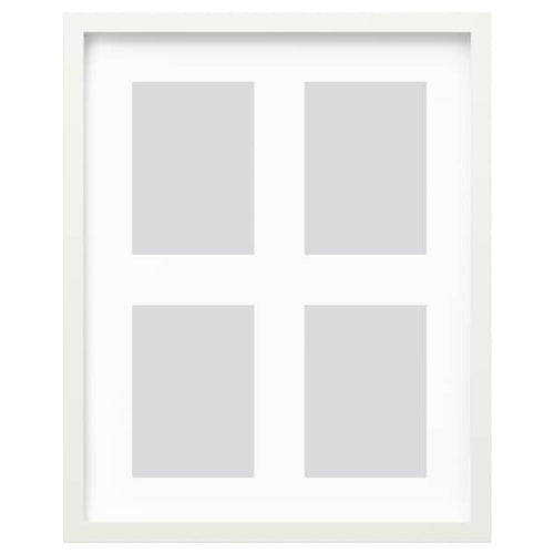 RÖDALM - Frame for 4 pictures, white, 40x50 cm