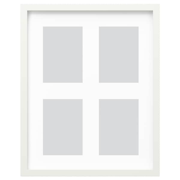 RÖDALM - Frame for 4 pictures, white, 40x50 cm