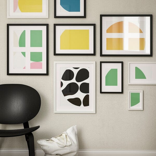 Ikea RÖDALM - Frame for 4 pictures, black, 40x50 cm