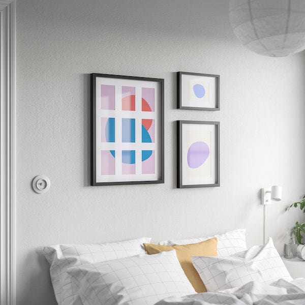 Ikea RÖDALM - Frame for 9 pictures, black, 46x61 cm