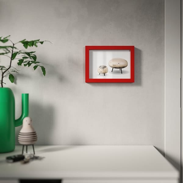 Ikea RÖDALM - Frame, red, 13x18 cm