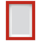 RÖDALM frame, red, 13x18 cm