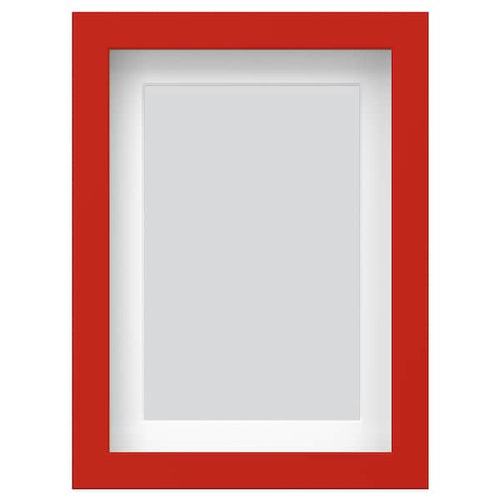 RÖDALM - RÖDALM Frame, red, 13x18 cm
