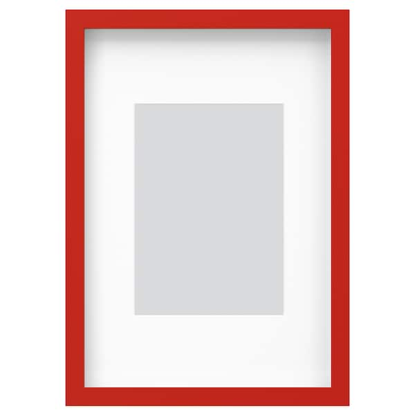 Ikea RÖDALM - Frame, red, 21x30 cm