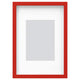 RÖDALM frame, red, 21x30 cm