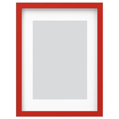 RÖDALM - RÖDALM Frame, red, 30x40 cm