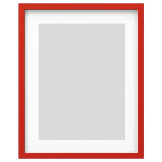 RÖDALM - Frame, red, 40x50 cm