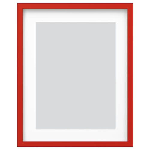 RÖDALM - RÖDALM Frame, red, 40x50 cm