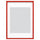 RÖDALM - Frame, red,50x70 cm