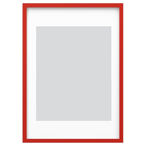 RÖDALM - Frame, red,50x70 cm