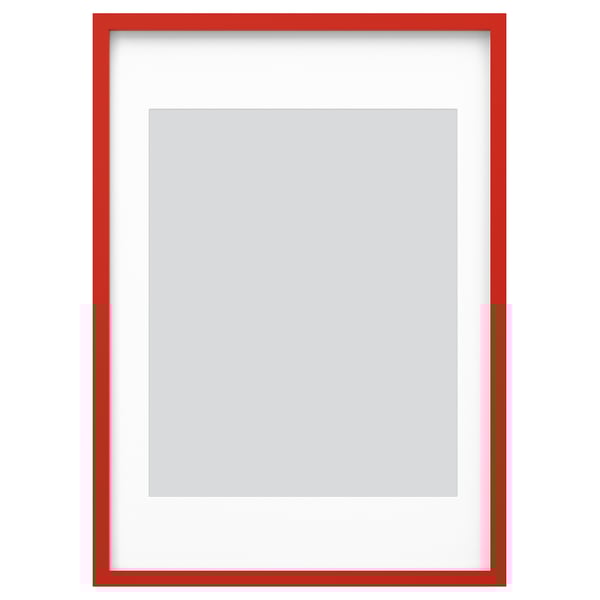 RÖDALM - Frame, red,50x70 cm