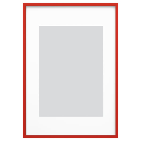 RÖDALM - Frame, red,70x100 cm