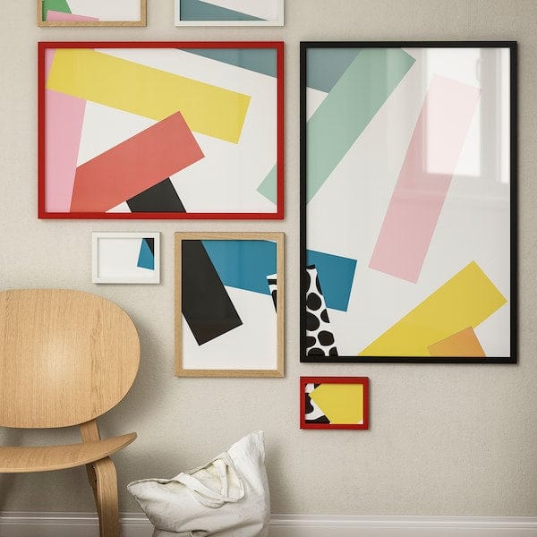 Ikea RÖDALM - Frame, red,50x70 cm