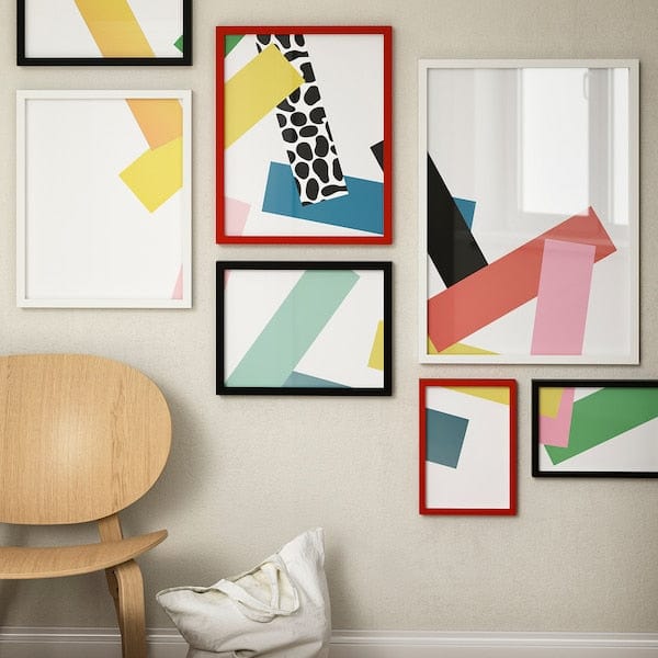 Ikea RÖDALM - Frame, red, 40x50 cm