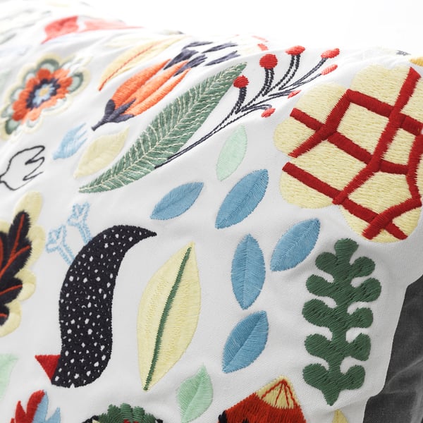 RÖDARV cushion, multicolour, 40x65 cm