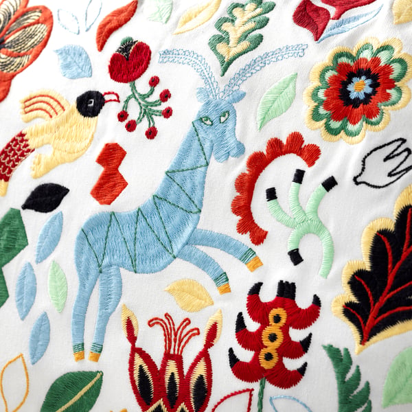 RÖDARV cushion, multicolour, 40x65 cm
