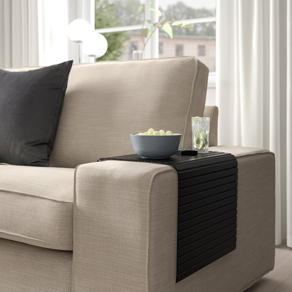 RÖDEBY - RÖDEBY Armrest tray, black