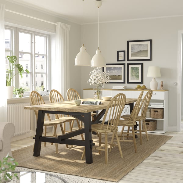 RÖDFLIK pendant lamp, light beige, 28 cm