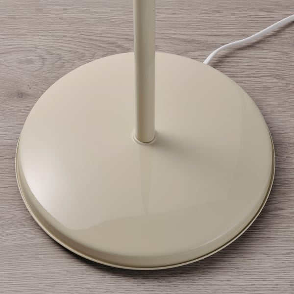 RÖDFLIK floor/reading lamp, light beige, 40x140 cm