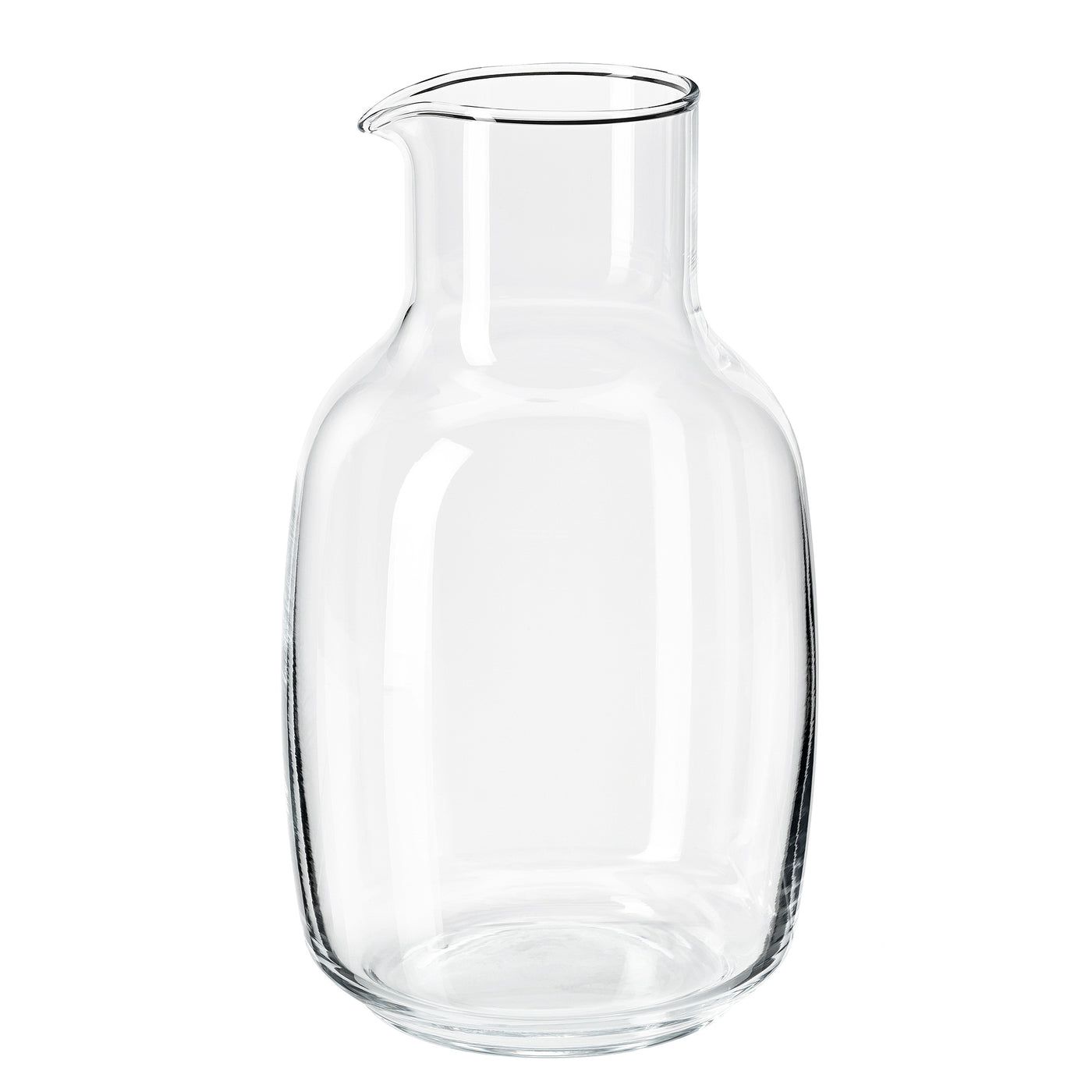 RÖDGASELL carafe, clear glass, 1.2 l