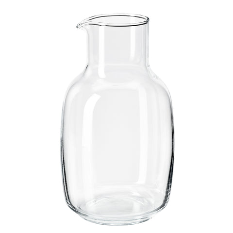 RÖDGASELL carafe, clear glass, 1.2 l