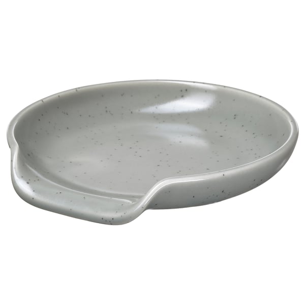 RÖDSYRA spoonrest, light grey-blue, 12 cm