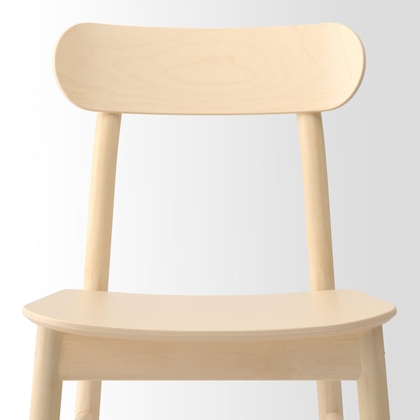 RÖNNINGE chair, birch, 46x79x49 cm
