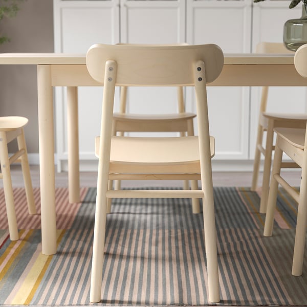 RÖNNINGE chair, birch, 46x79x49 cm
