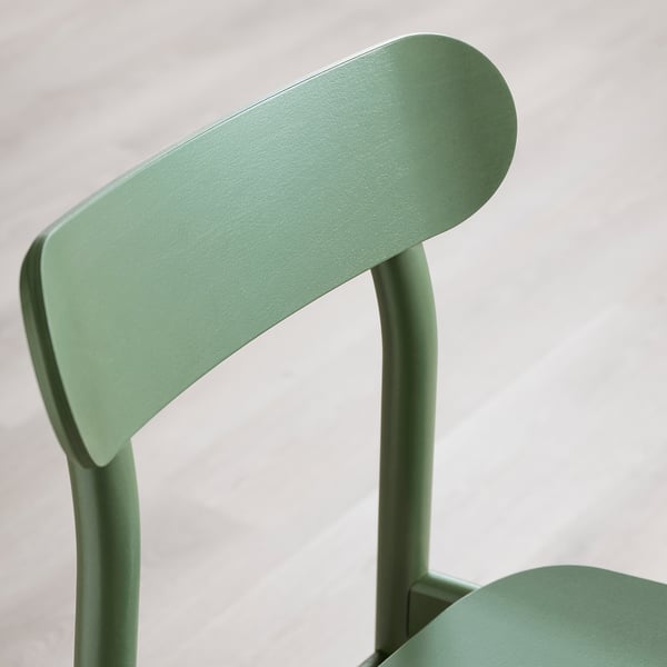 RÖNNINGE chair, green, 46x79x49 cm