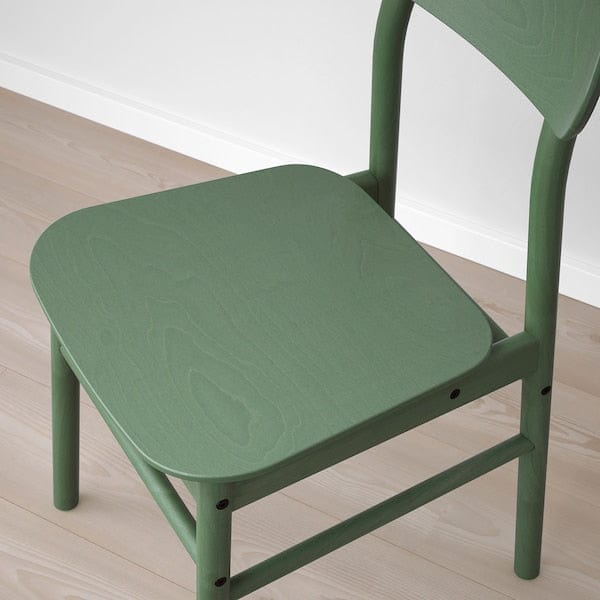 Ikea RÖNNINGE Chair - green ,