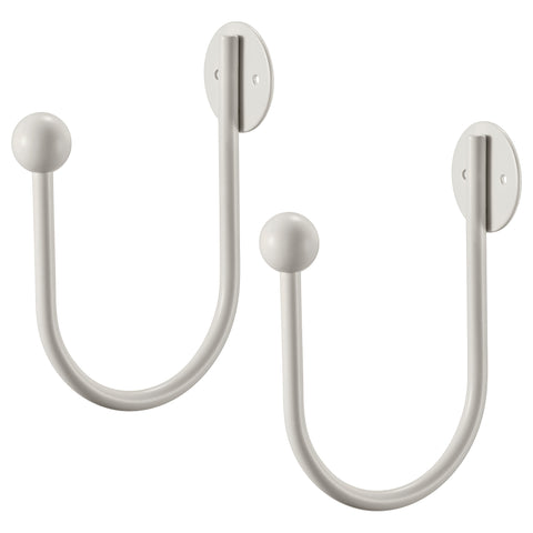 RÖRNICKA tie-back, white, 2 pack