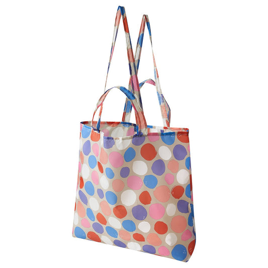 ROMELSÖN carrier bag, multicolour/patterned, 45x36 cm