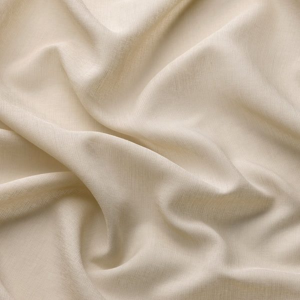 ROSENROBINIA sheer curtains, 1 pair, beige/with heading tape, 145x300 cm