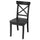 ROSENTORP chair, black, 44x91x53 cm