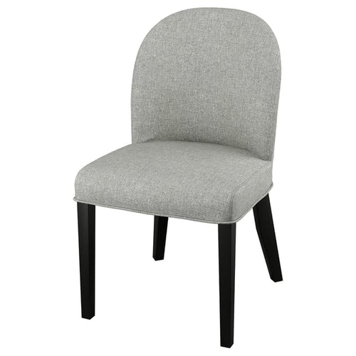 ROSENTORP chair, Tibbleby beige-grey/black, 49x88x52 cm