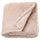 ROSTLÖNN throw, light pink, 130x170 cm